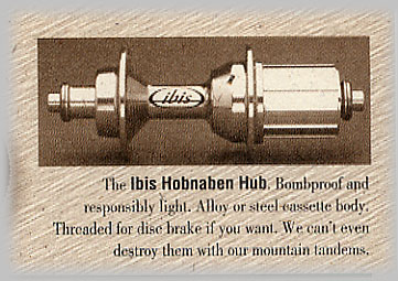Ibis Hobnaben Hub detail