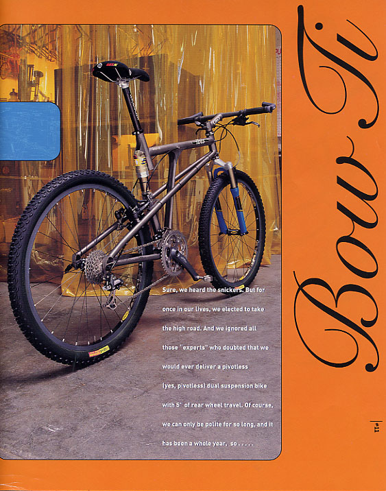 Ibis 1998 Catalog - page 11