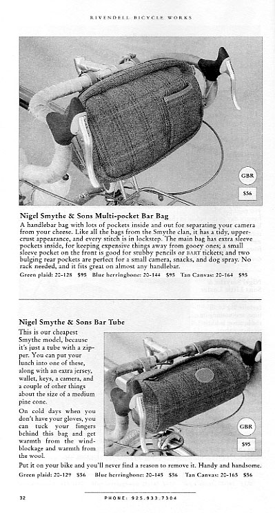 Bags for Bicyclers - 2006 Fall pg 32