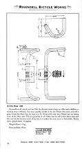 Nitto Model 185 Handlebar schematic - click for large version
