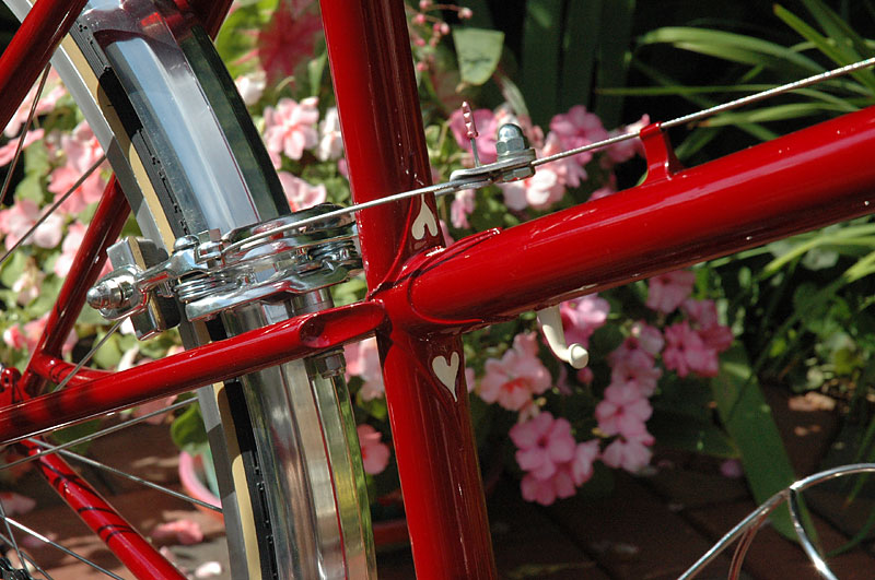 Rivendell Glorious - rear brake detail