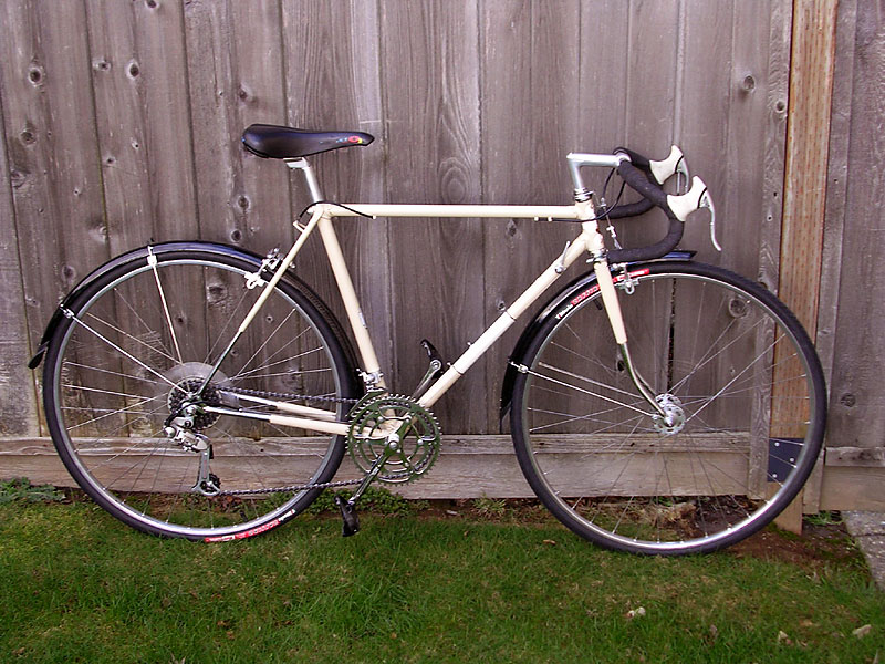 Raleigh Super Course - Geared - side view