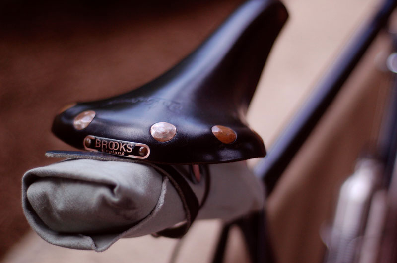 Kogswell P58 - Brooks saddle detail