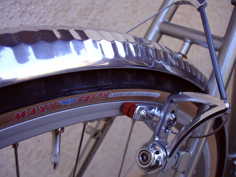 Rivendell Saluki - Rear Brake detail