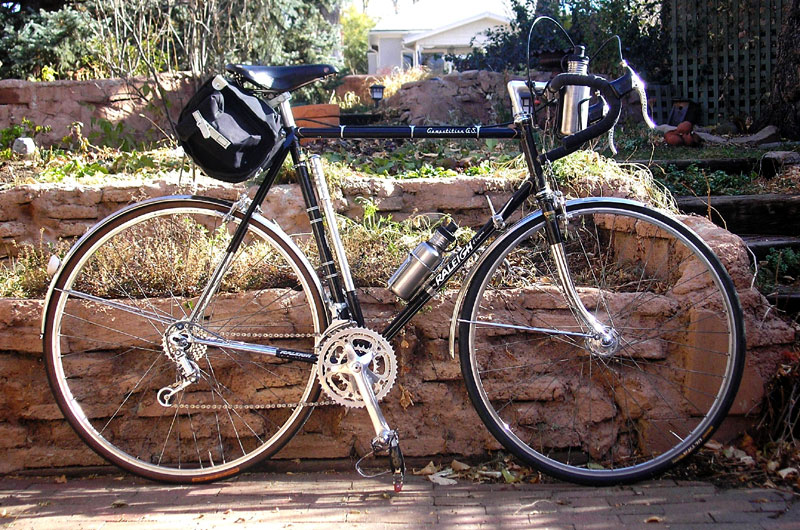Raleigh Competition GS - rigged and fendered