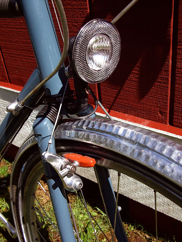 Surly Long Haul Trucker - fork and light detail