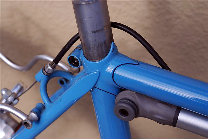 Bilenky Rando Bike - seat cluster detail