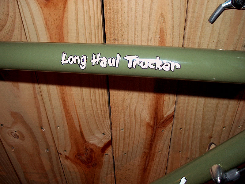 Surly Long Haul Trucker - Top tube decal