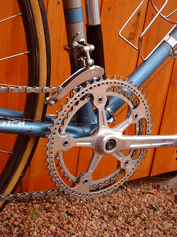 Raleigh Professional - chainring detail