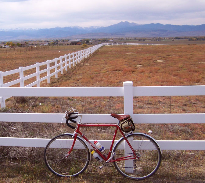 Mercian Olympic - somewhere along the front range