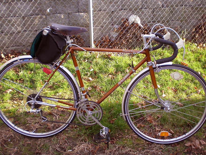 Raleigh Super Course - drive side view