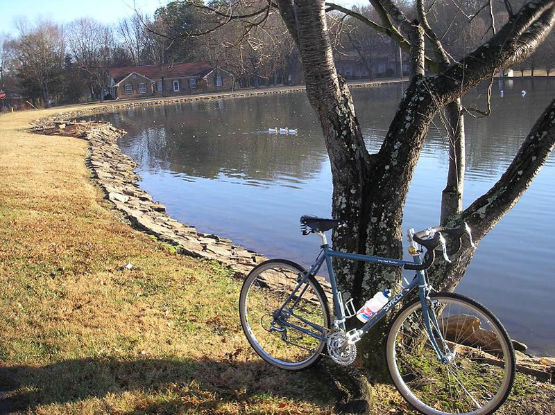 Surly Long Haul Trucker - up at the lake