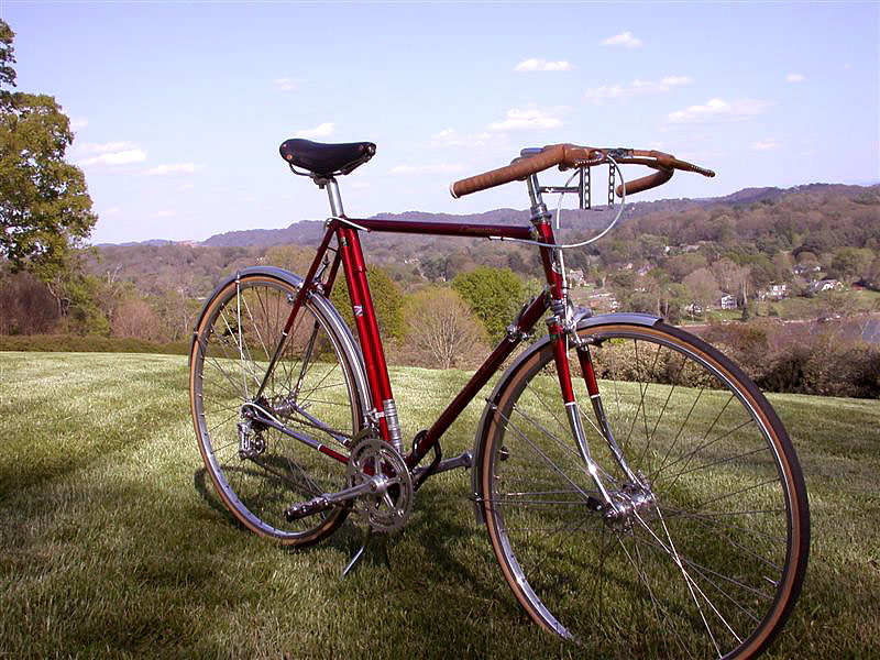 Raleigh Competition - panoramic side view