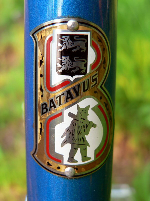 Batavus Competition - headbadge bat boy