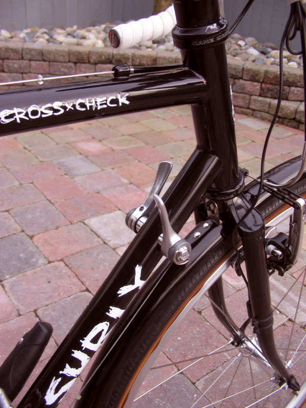 Surly Crosscheck - front end detail