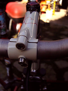 Johnny Cycles Fixed/Free - stem detail