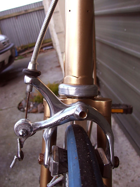 Raleigh - front brake detail