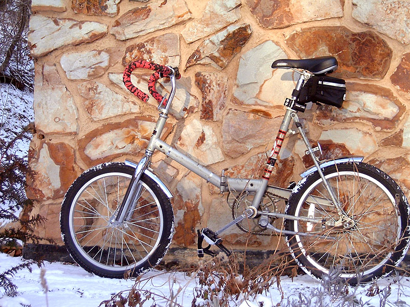 Supercycle Folder - side view