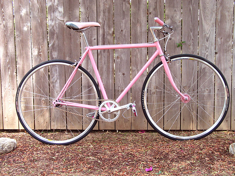 Pink Singlespeed - side view