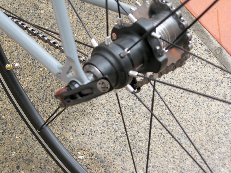 Colnago - rear hub detail