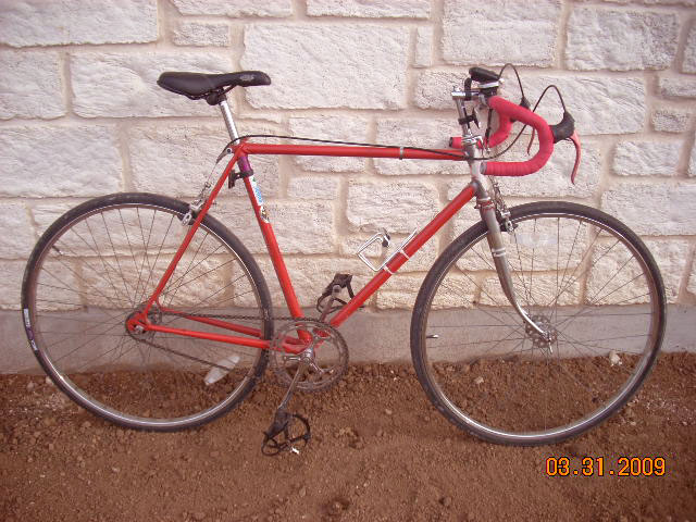 Raleigh Record - side view