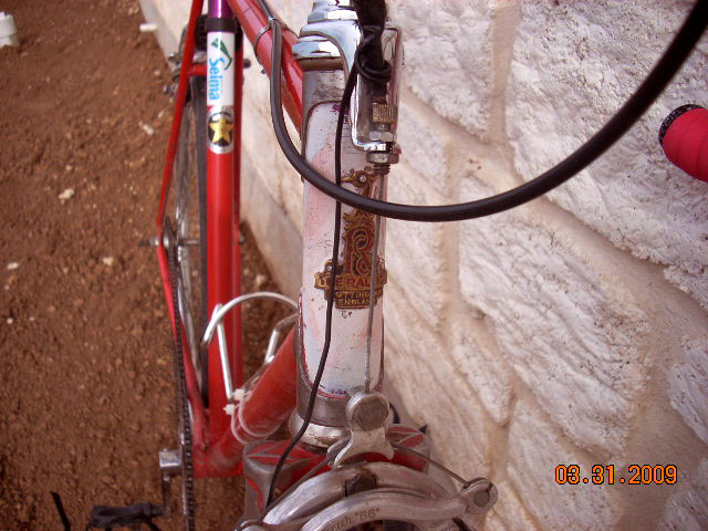 Raleigh Record - front end detail