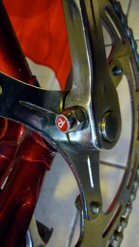 Raleigh Grand Prix - Cotter Pin Detail