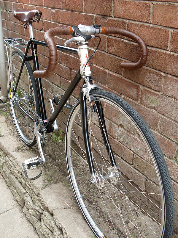 Retro Raleigh - front end detail