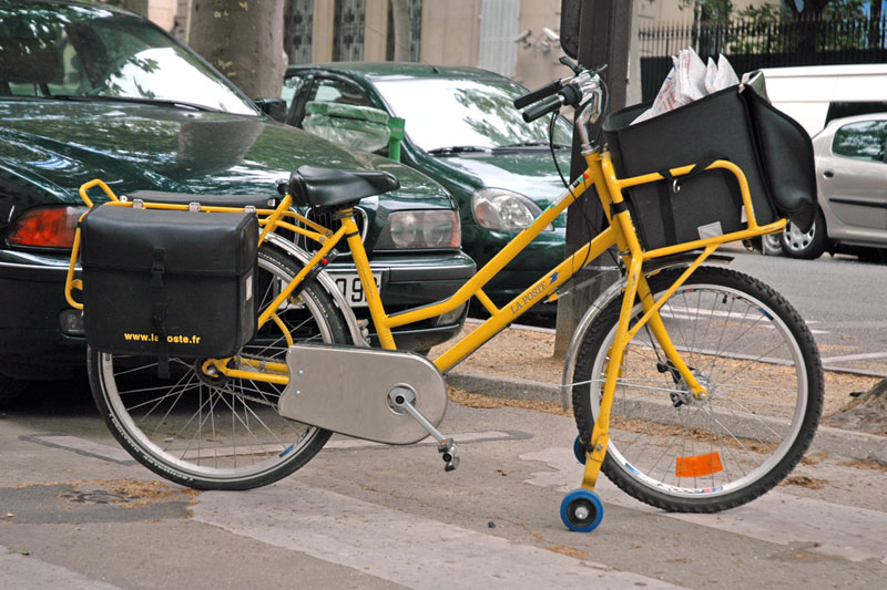 La Poste Delivery Bicycle