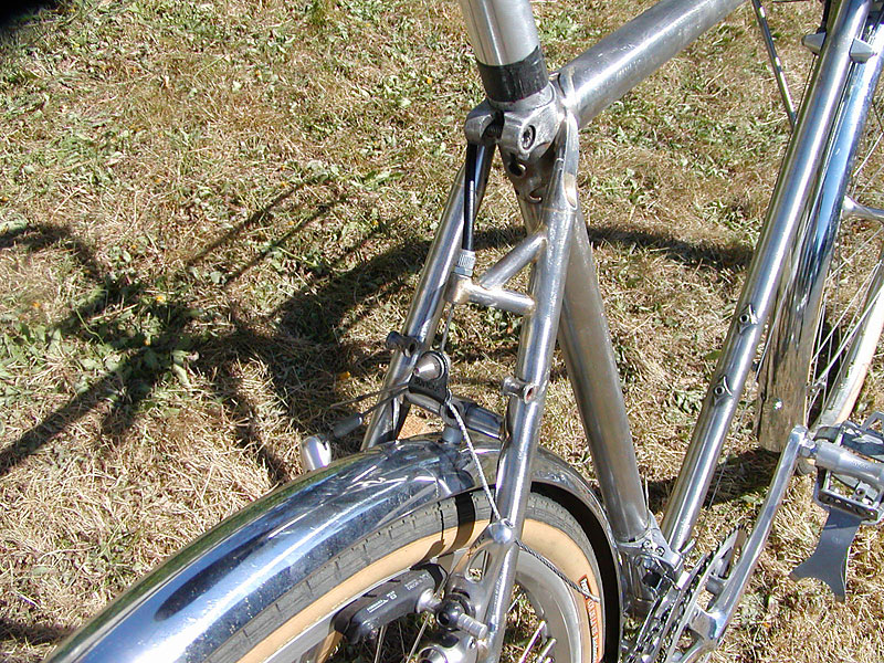 Rivendell Longlow Porteur - rear brake detail