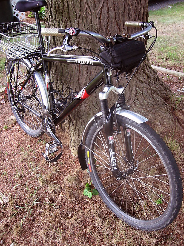 Raleigh Grocery Getter - front quarter view