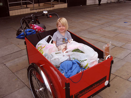 Christiana Cargo Trike - trip to the market