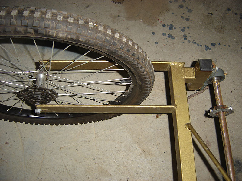 Israel Work Bike - Shaft & wheel