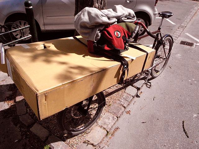 Bilenky Cargo Bike - bringing home the next project
