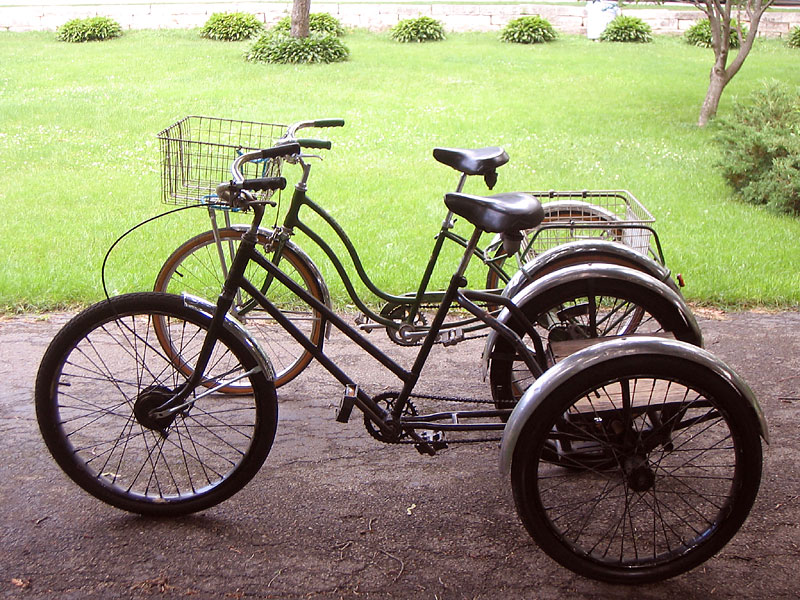 Worksman Tricycle - side view